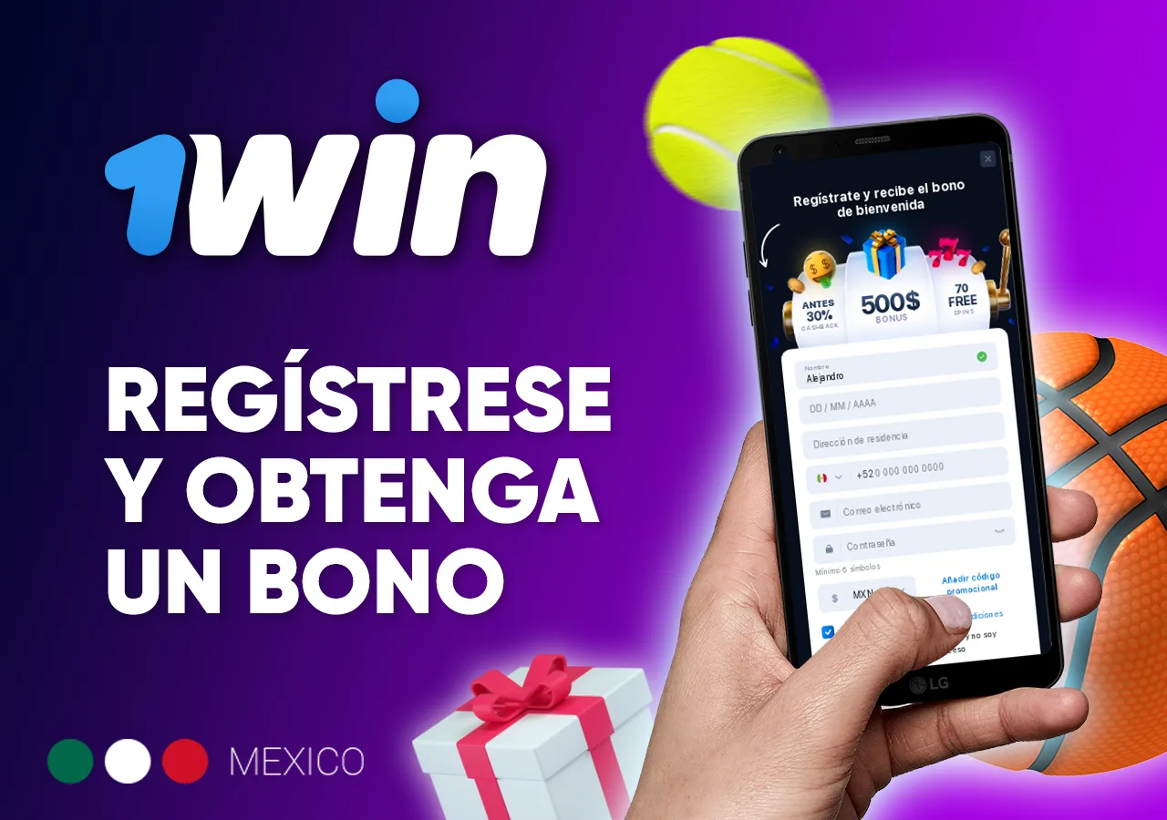 Regístrate y consigue una bonificación de bienvenida